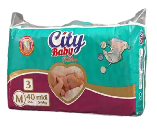 سيتي بيبي 40 قطعه مقاس 3